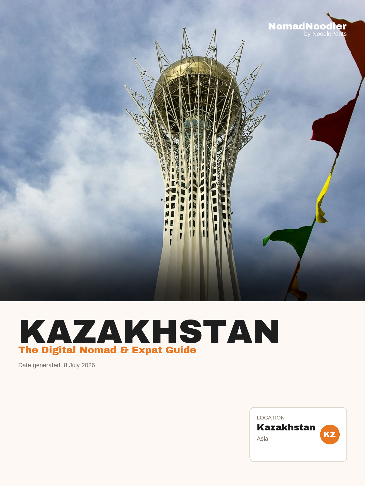 Kazakhstan Digital Nomad & Expat Guide — NomadNoodler