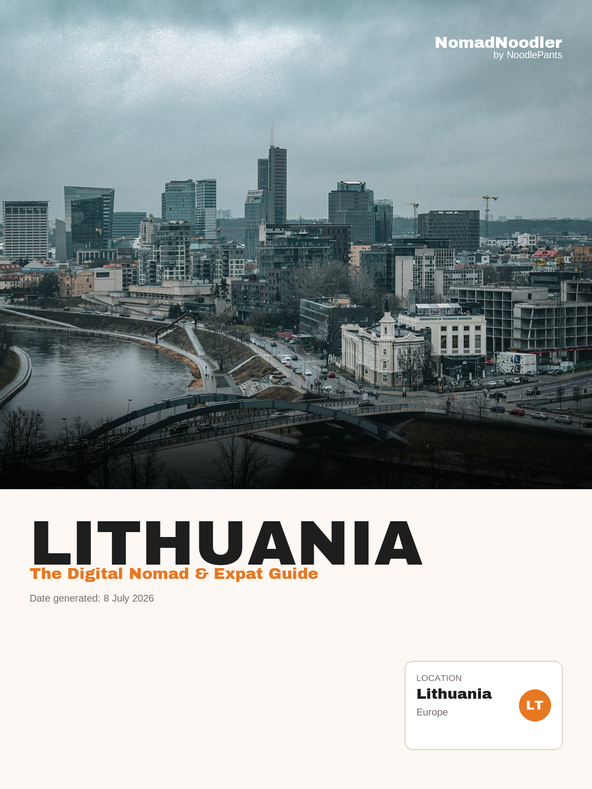 Lithuania Digital Nomad & Expat Guide — NomadNoodler