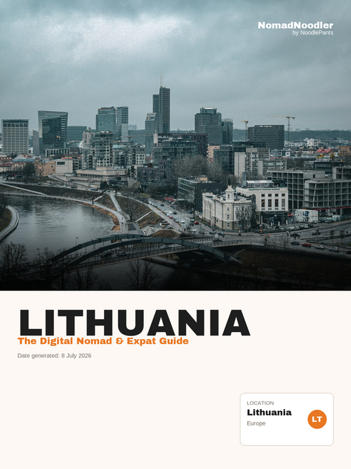 Lithuania Digital Nomad & Expat Guide — NomadNoodler