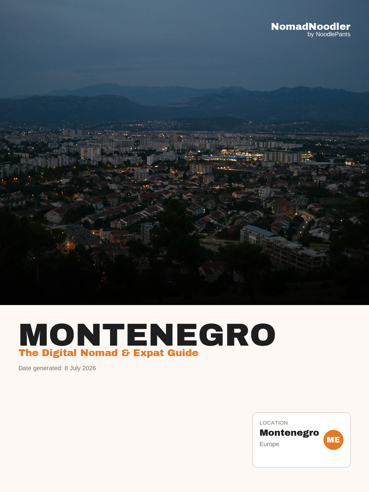 Montenegro Digital Nomad & Expat Guide — NomadNoodler