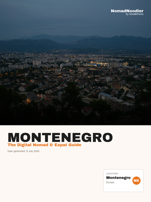 Montenegro Digital Nomad & Expat Guide — NomadNoodler