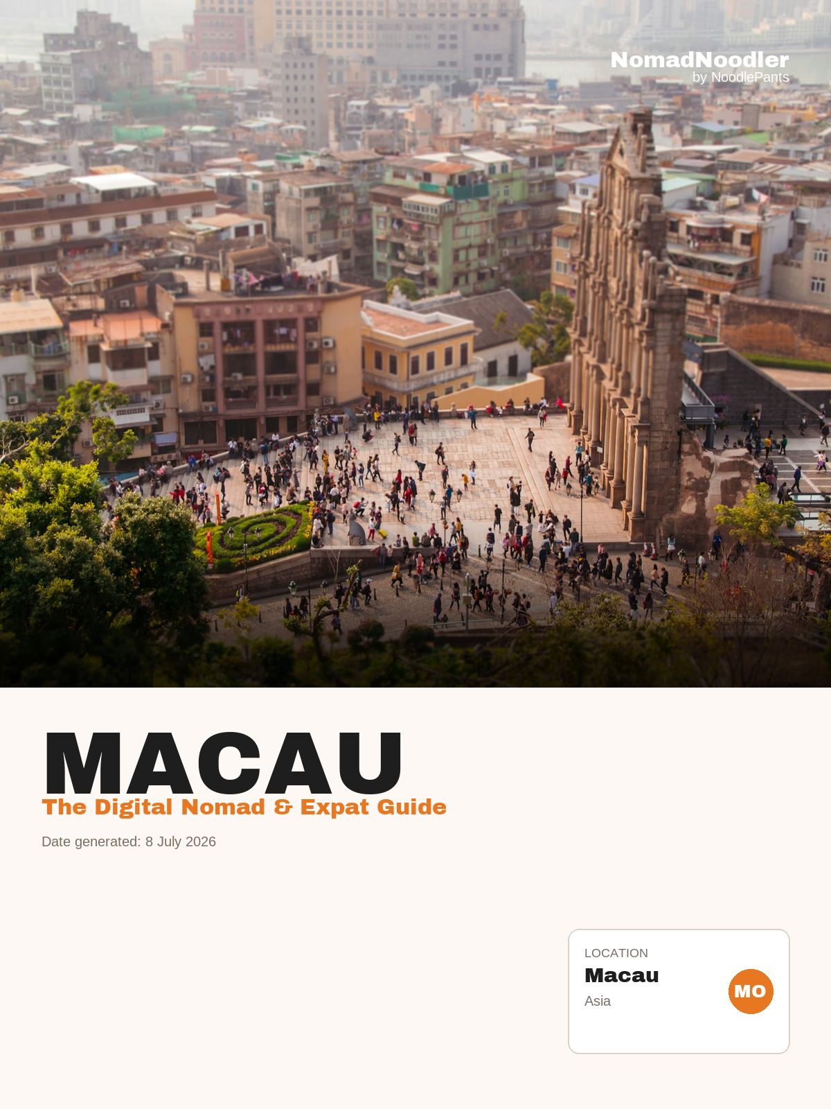 Macau Digital Nomad & Expat Guide — NomadNoodler