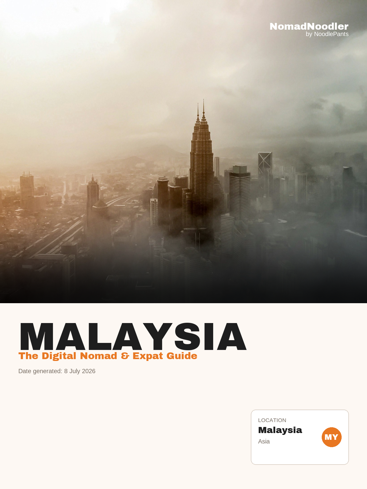 Malaysia Digital Nomad & Expat Guide — NomadNoodler