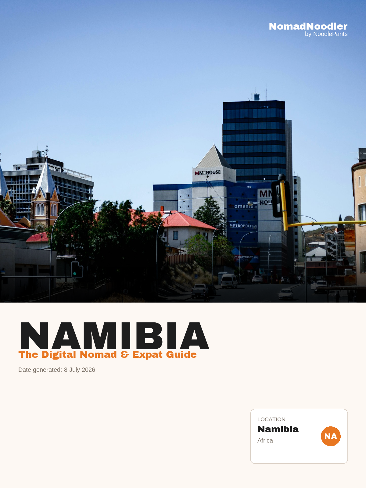 Namibia Digital Nomad & Expat Guide — NomadNoodler