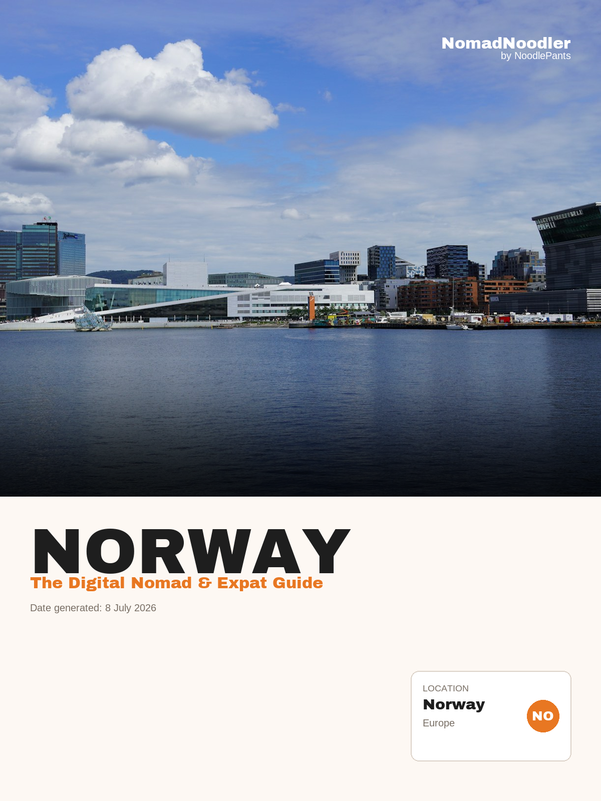 Norway Digital Nomad & Expat Guide — NomadNoodler