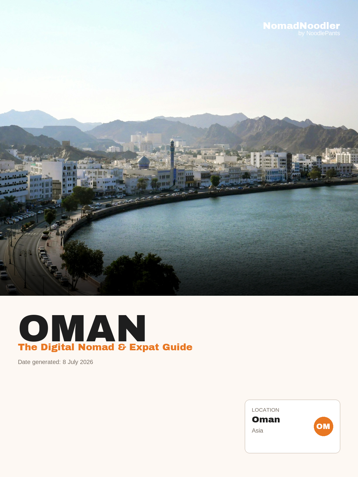 Oman Digital Nomad & Expat Guide — NomadNoodler