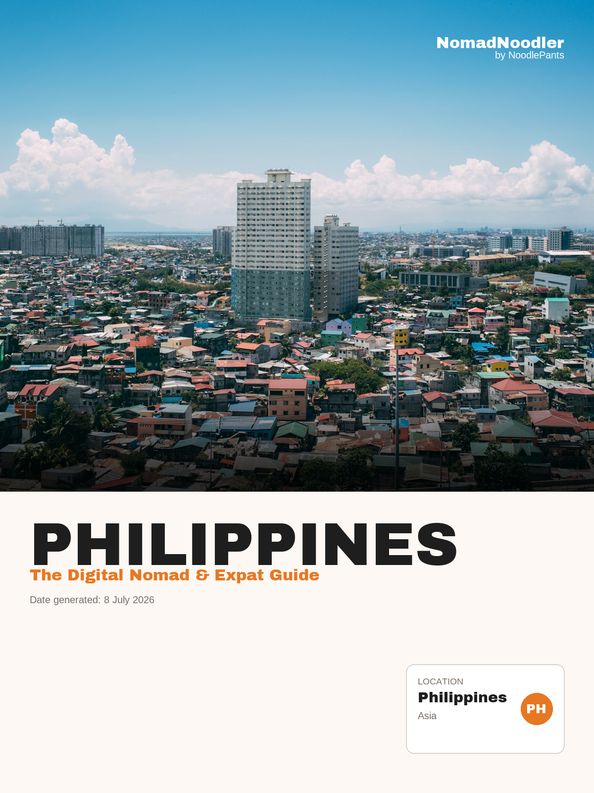Philippines Digital Nomad & Expat Guide — NomadNoodler