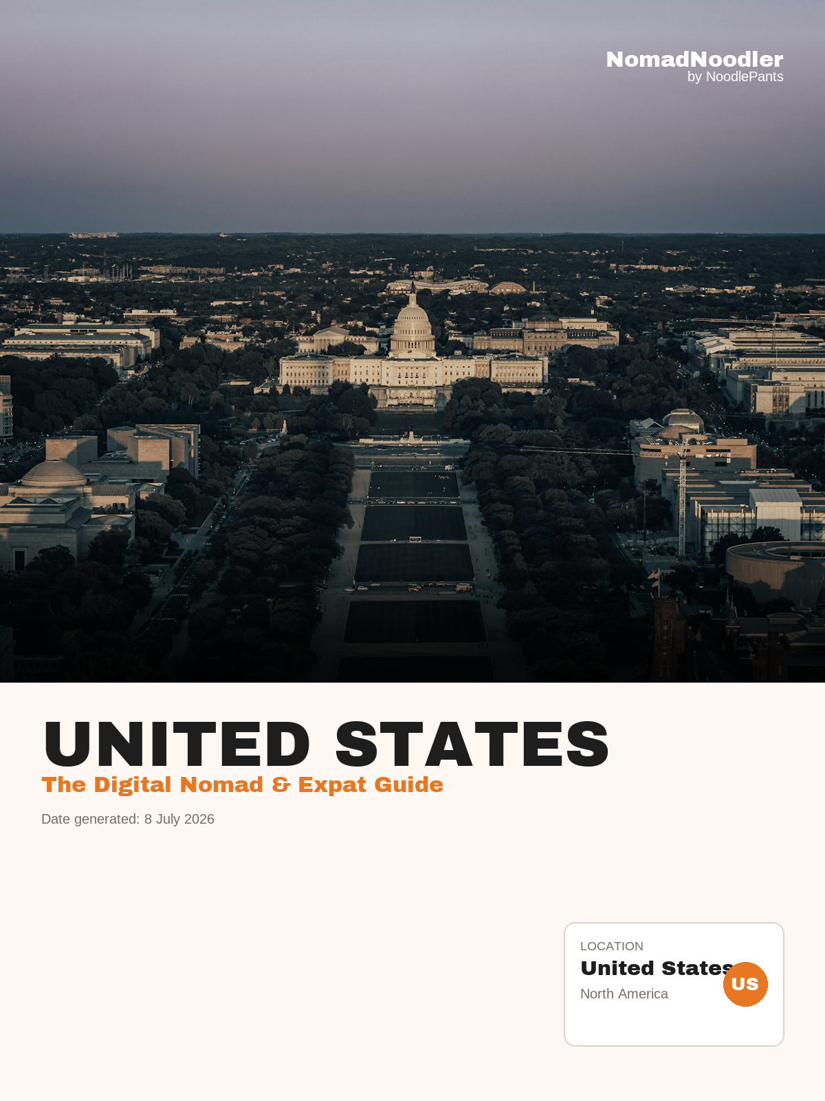 United States Digital Nomad & Expat Guide — NomadNoodler