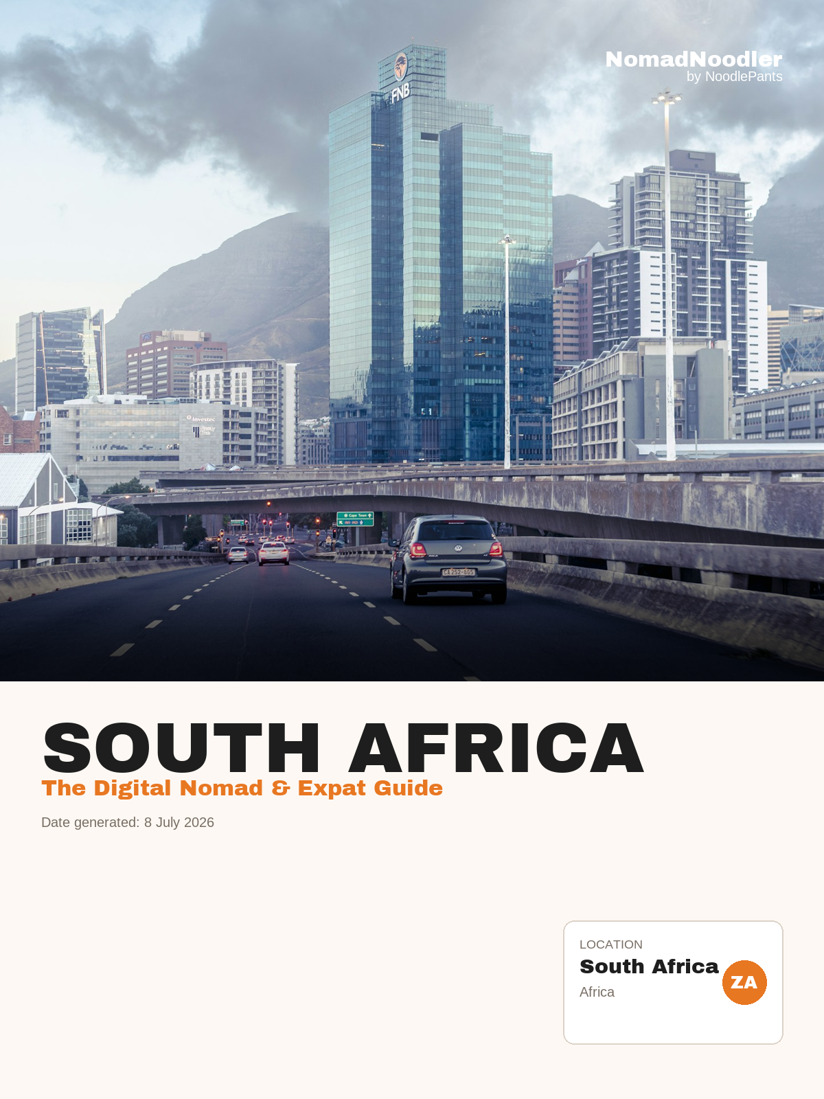South Africa Digital Nomad & Expat Guide — NomadNoodler