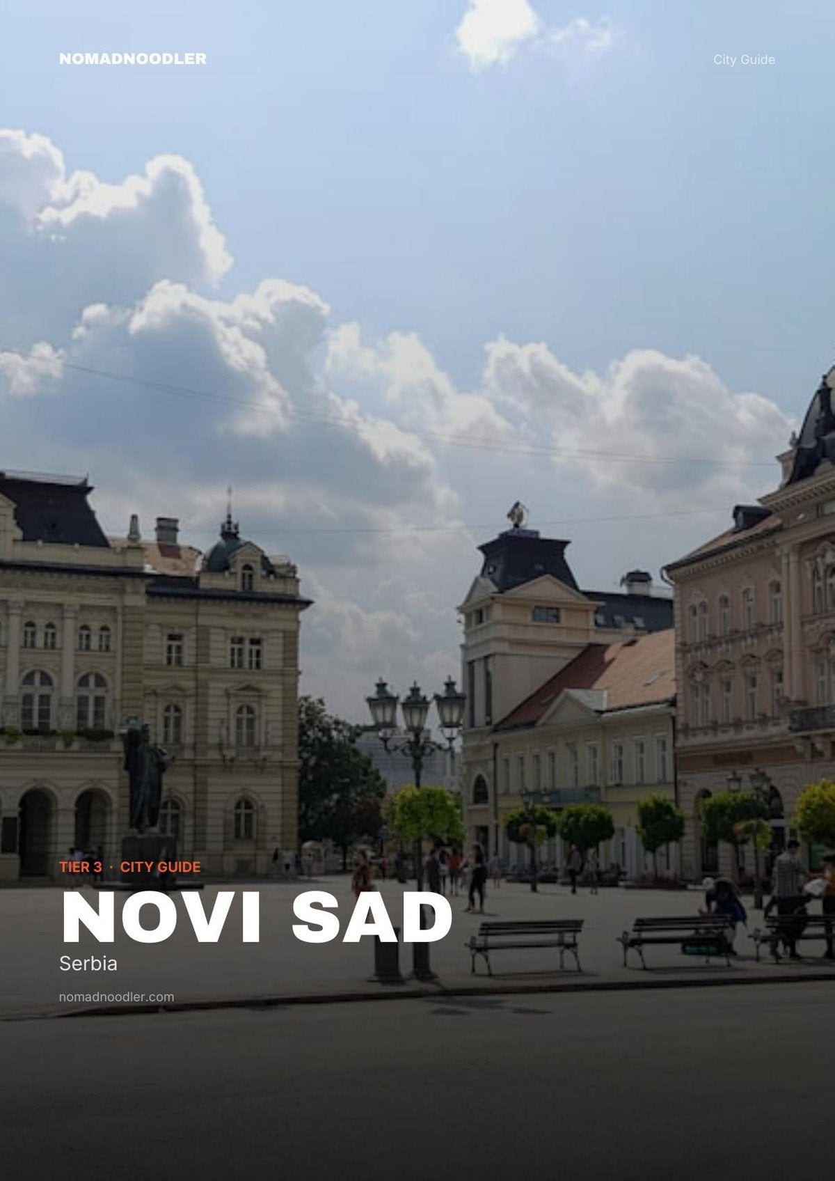 Novi Sad City Guide cover
