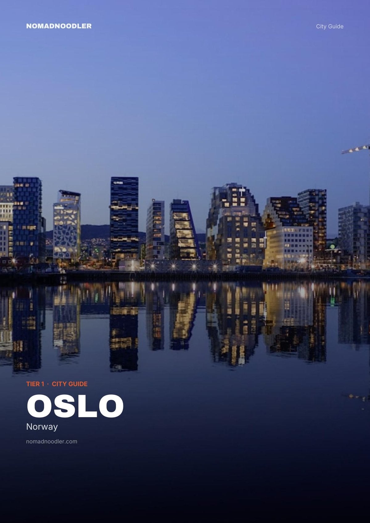 Oslo City Guide cover