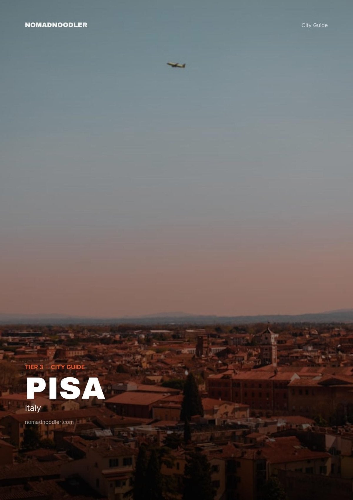 Pisa City Guide cover