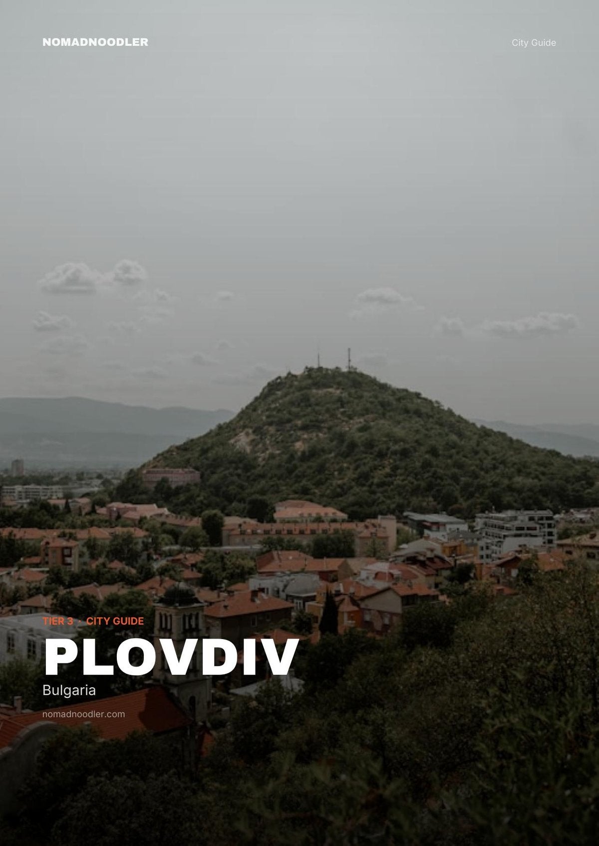 Plovdiv City Guide cover