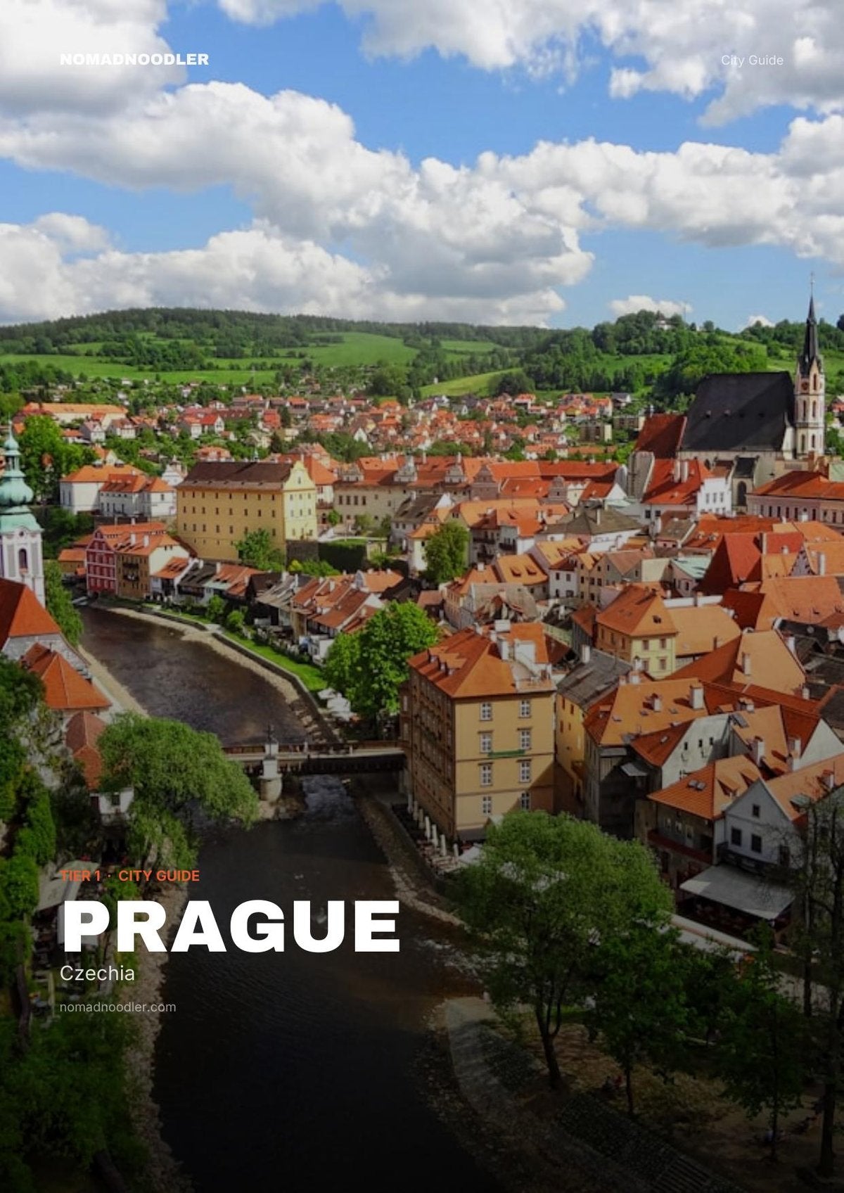 Prague City Guide cover