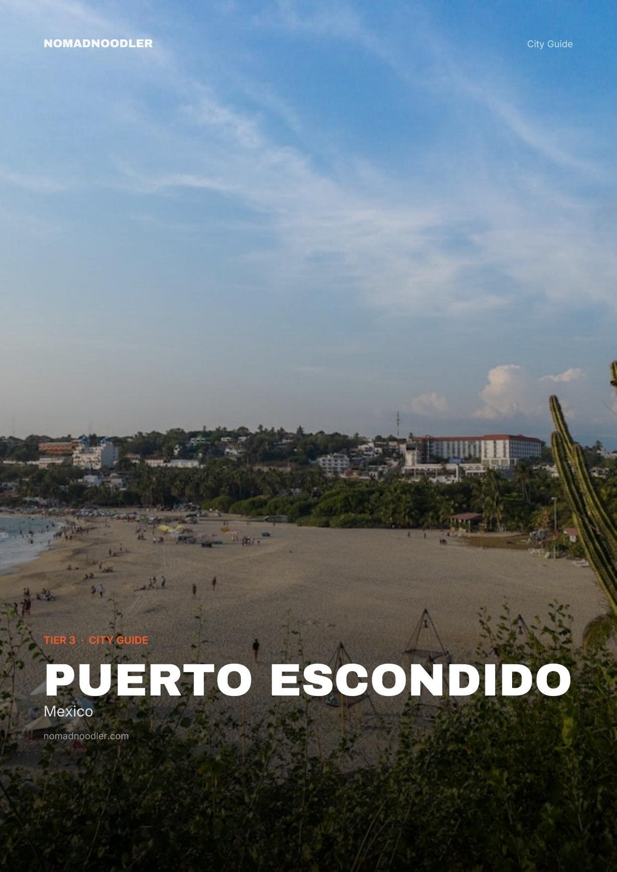 Puerto Escondido City Guide cover