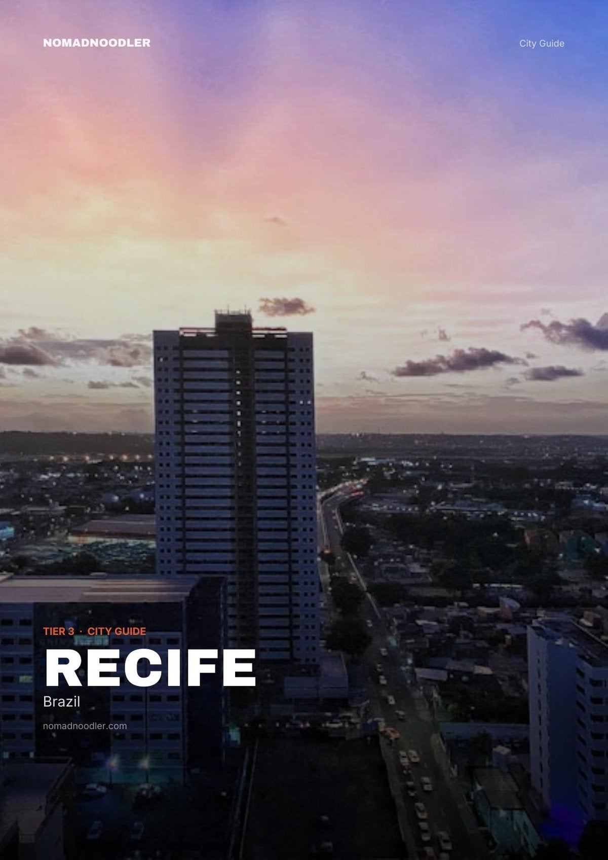 Recife City Guide cover