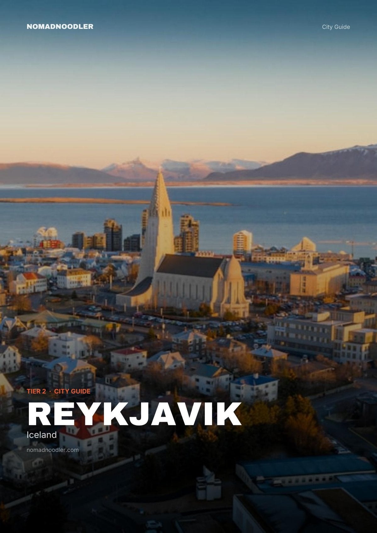 Reykjavik City Guide cover
