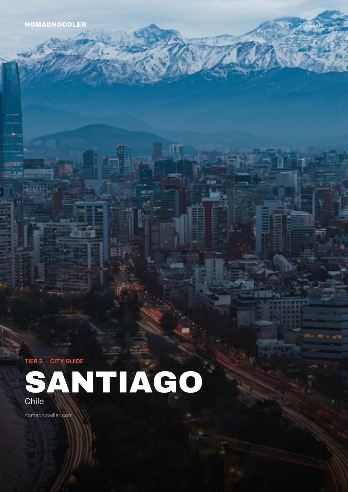 Santiago City Guide cover