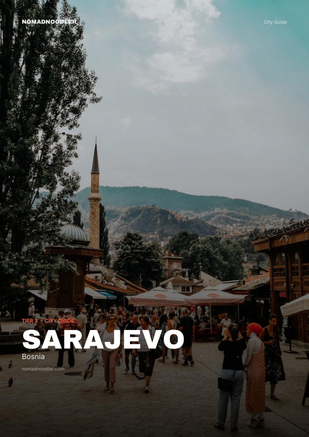 Sarajevo City Guide cover