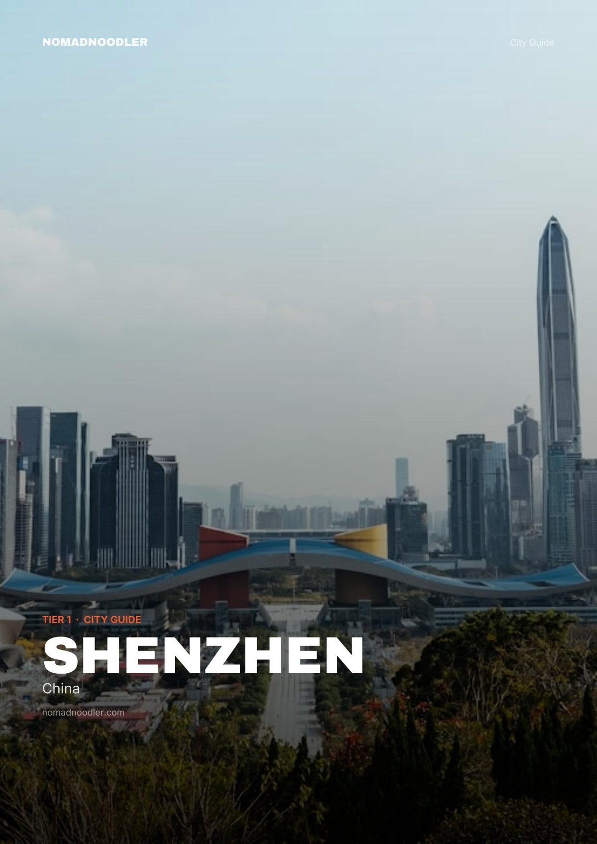 Shenzhen City Guide cover