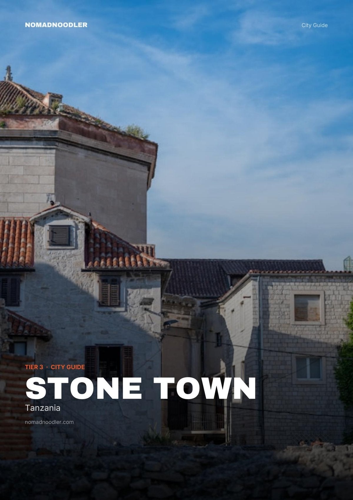 Stone Town City Guide cover
