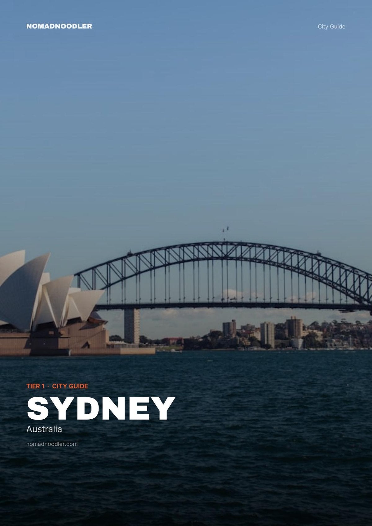 Sydney City Guide cover