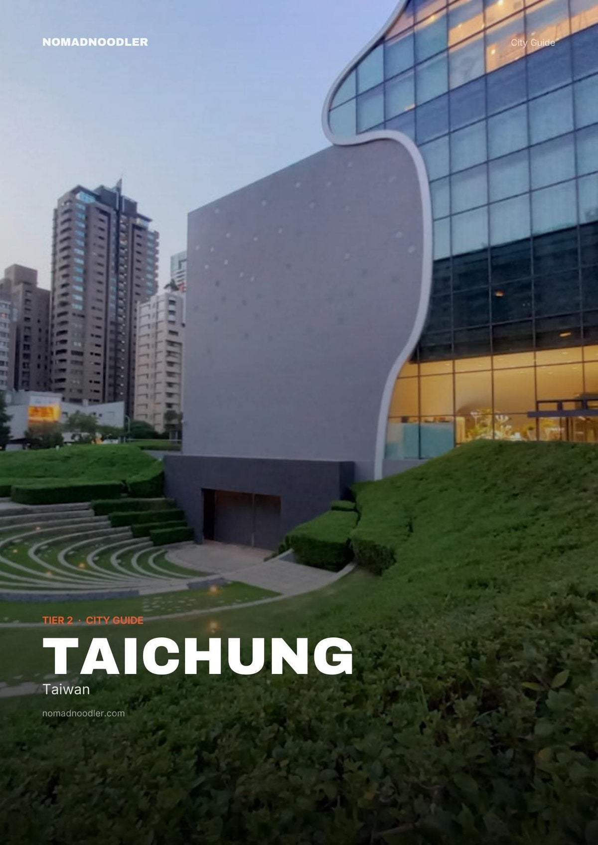 Taichung City Guide cover