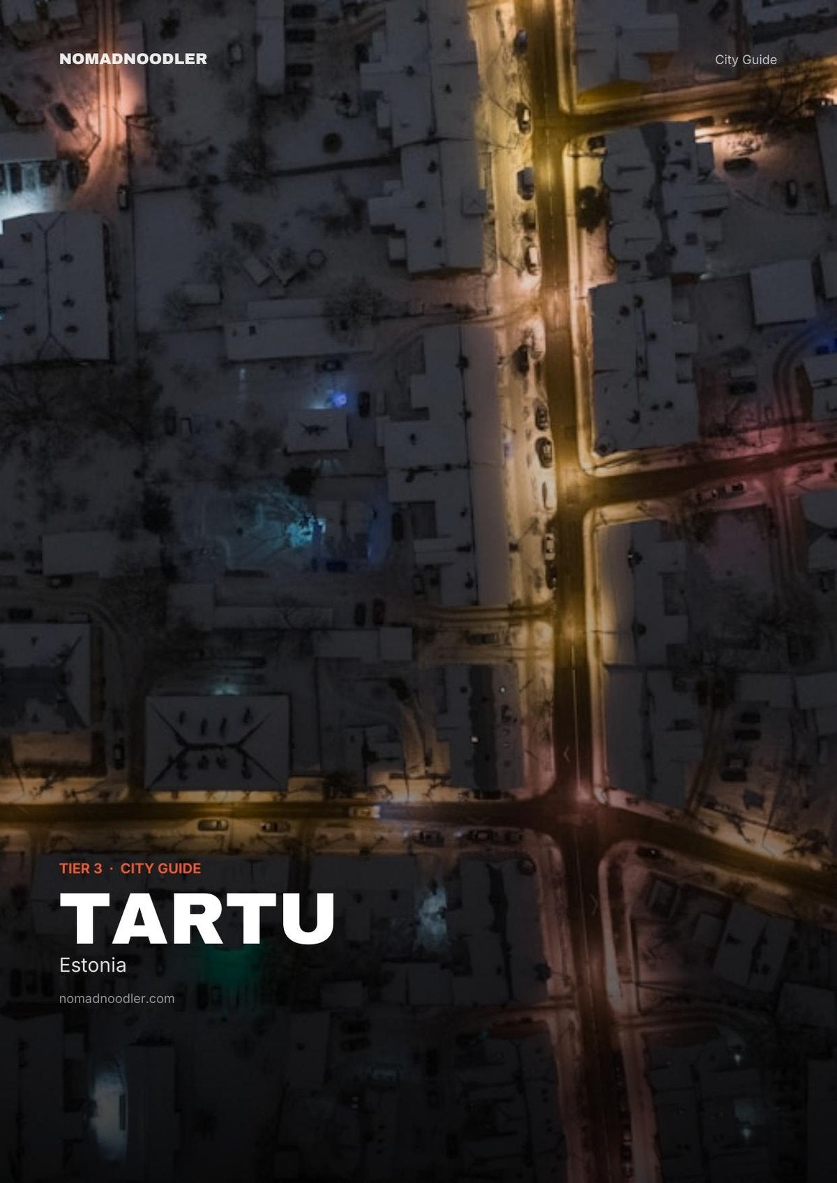 Tartu City Guide cover