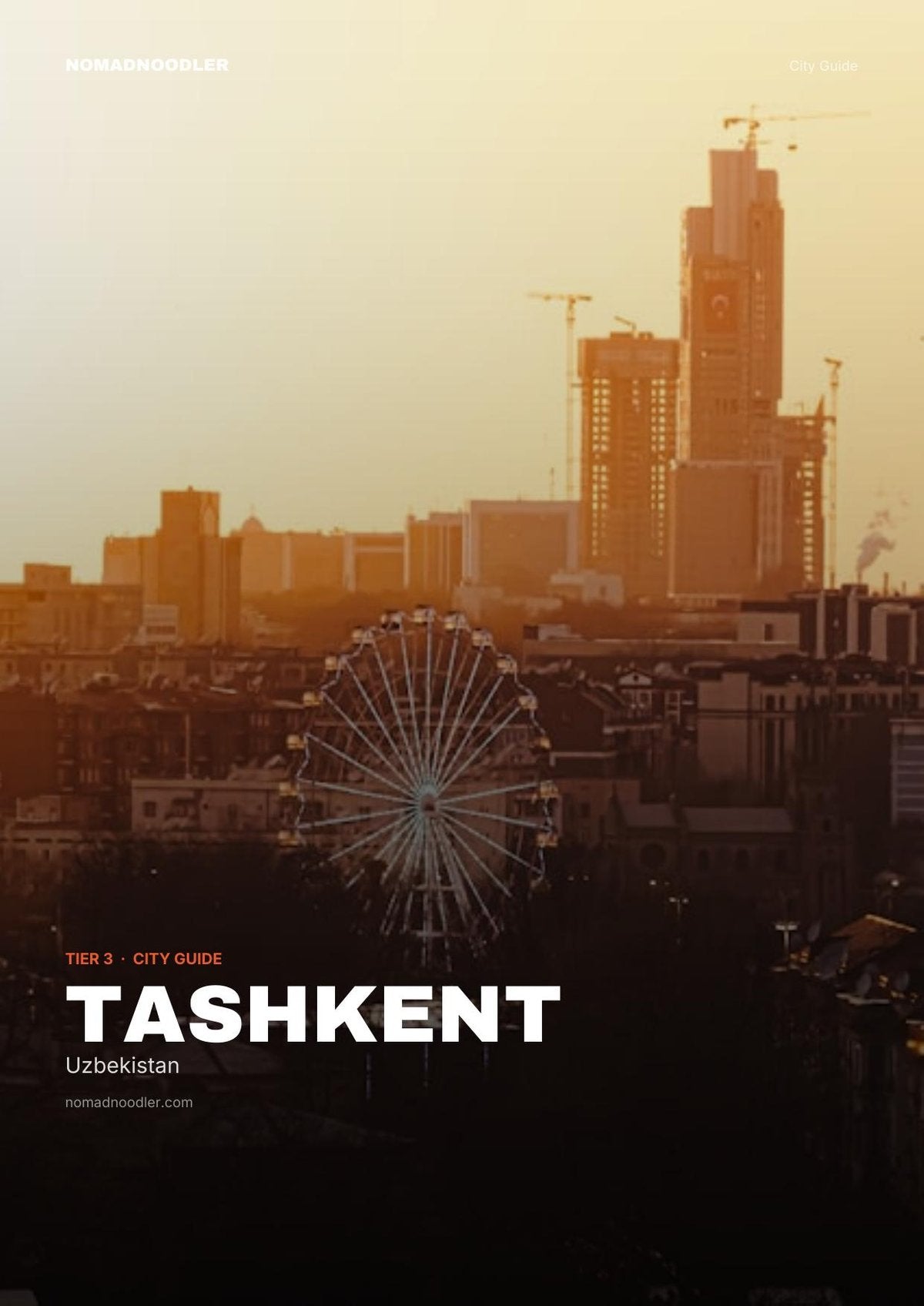 Tashkent City Guide cover