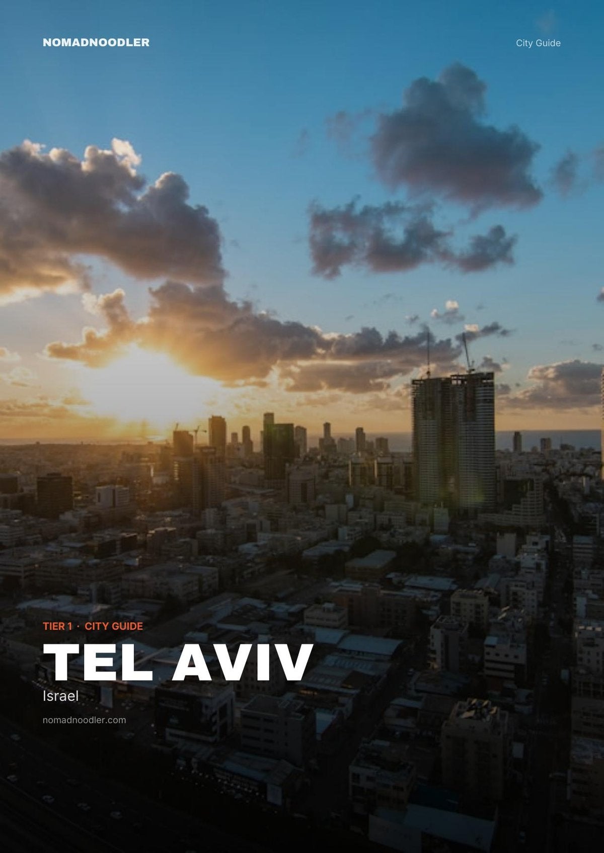 Tel Aviv City Guide cover