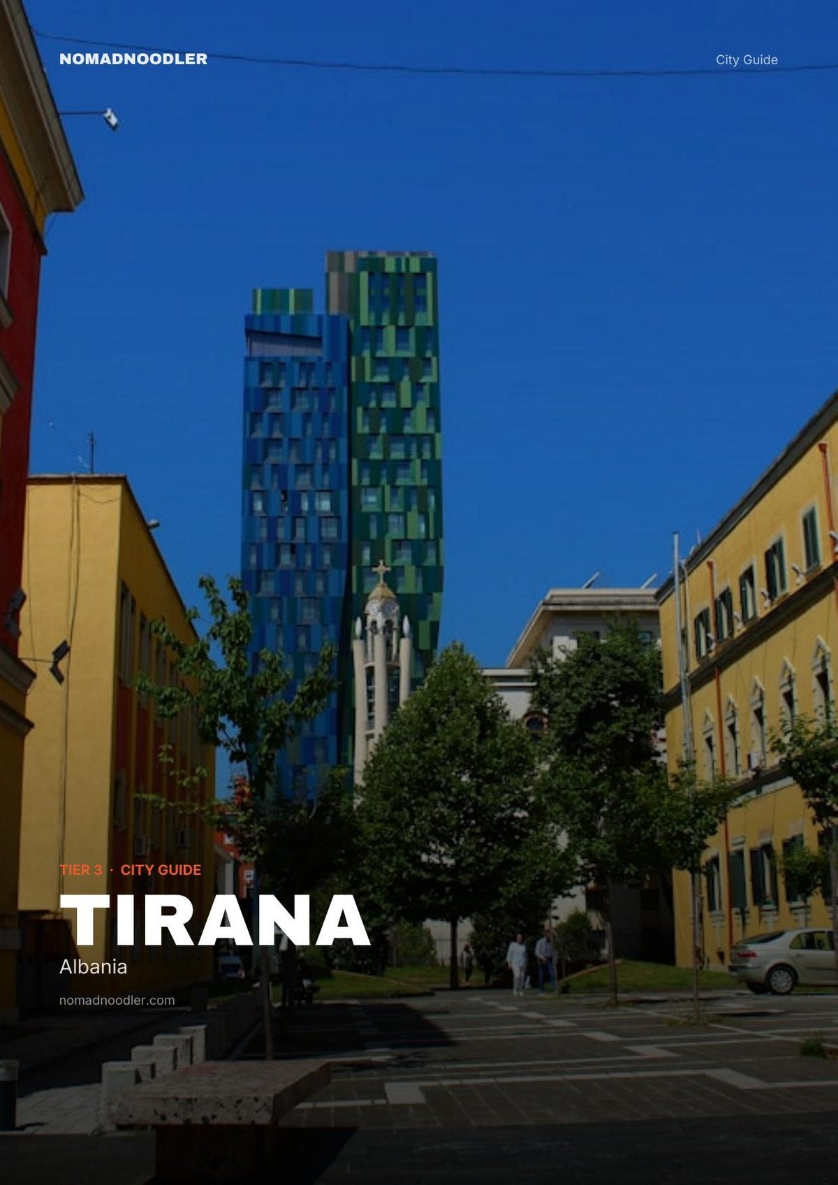 Tirana City Guide cover