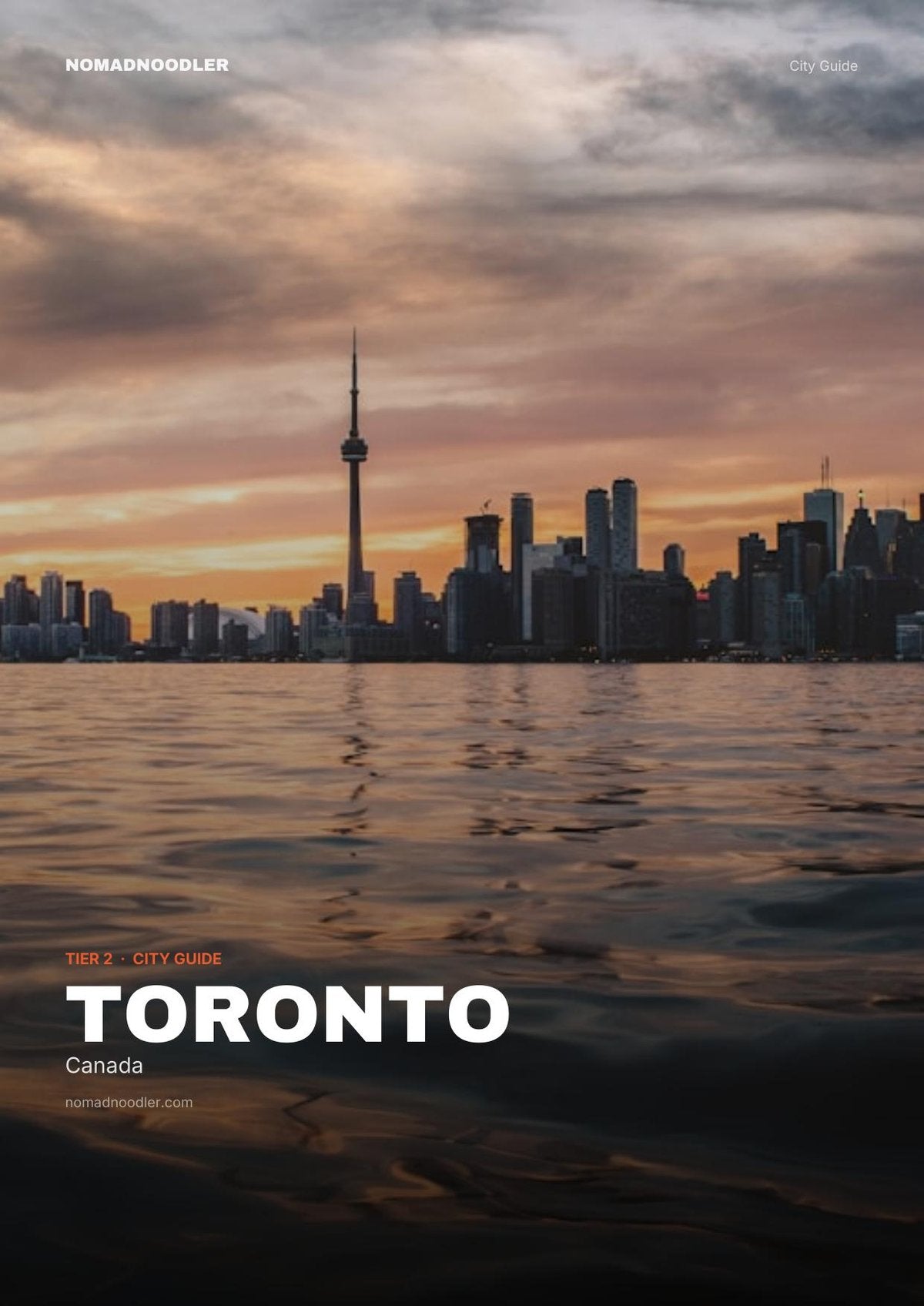 Toronto City Guide cover