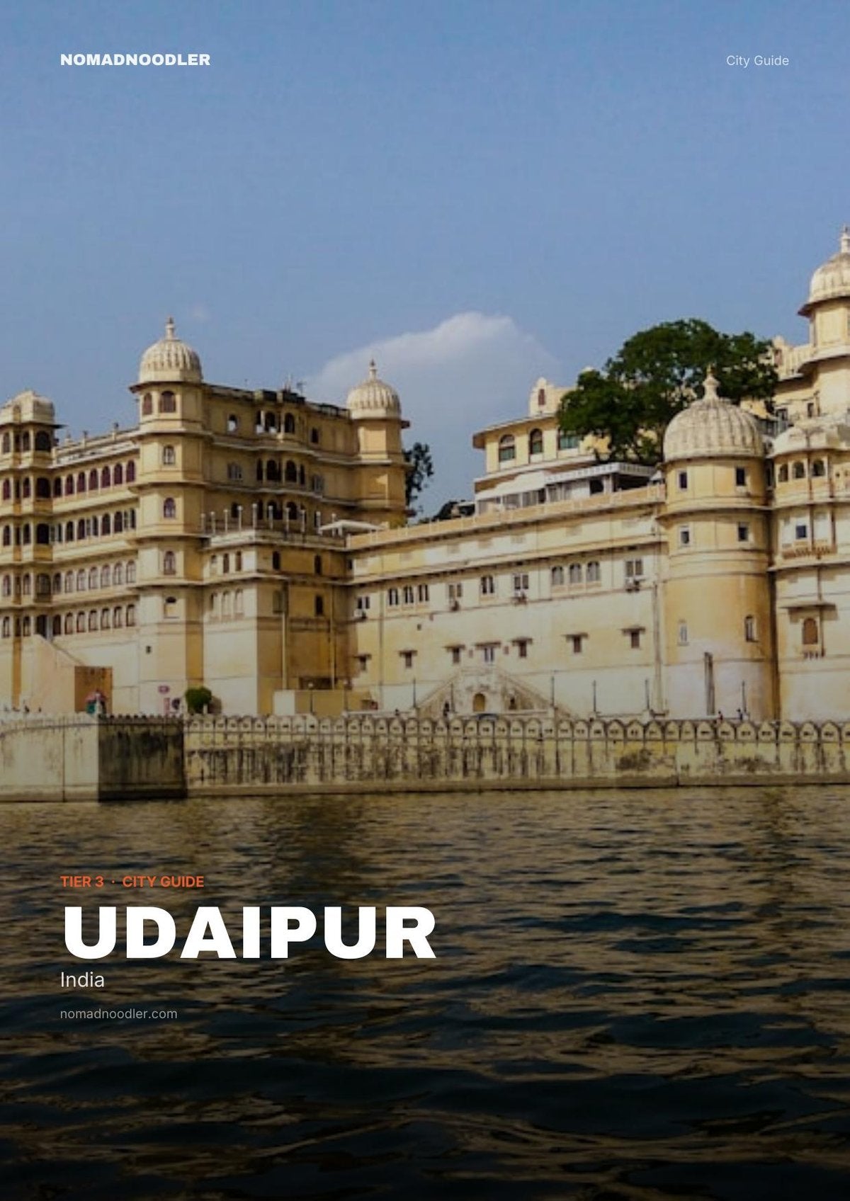 Udaipur City Guide cover