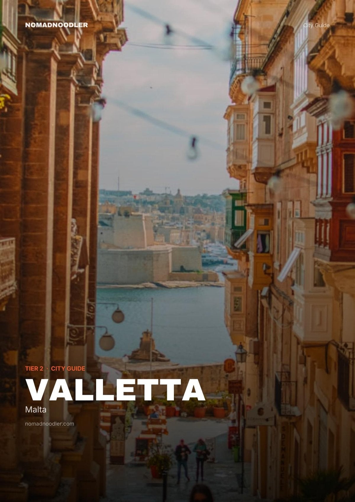 Valletta City Guide cover