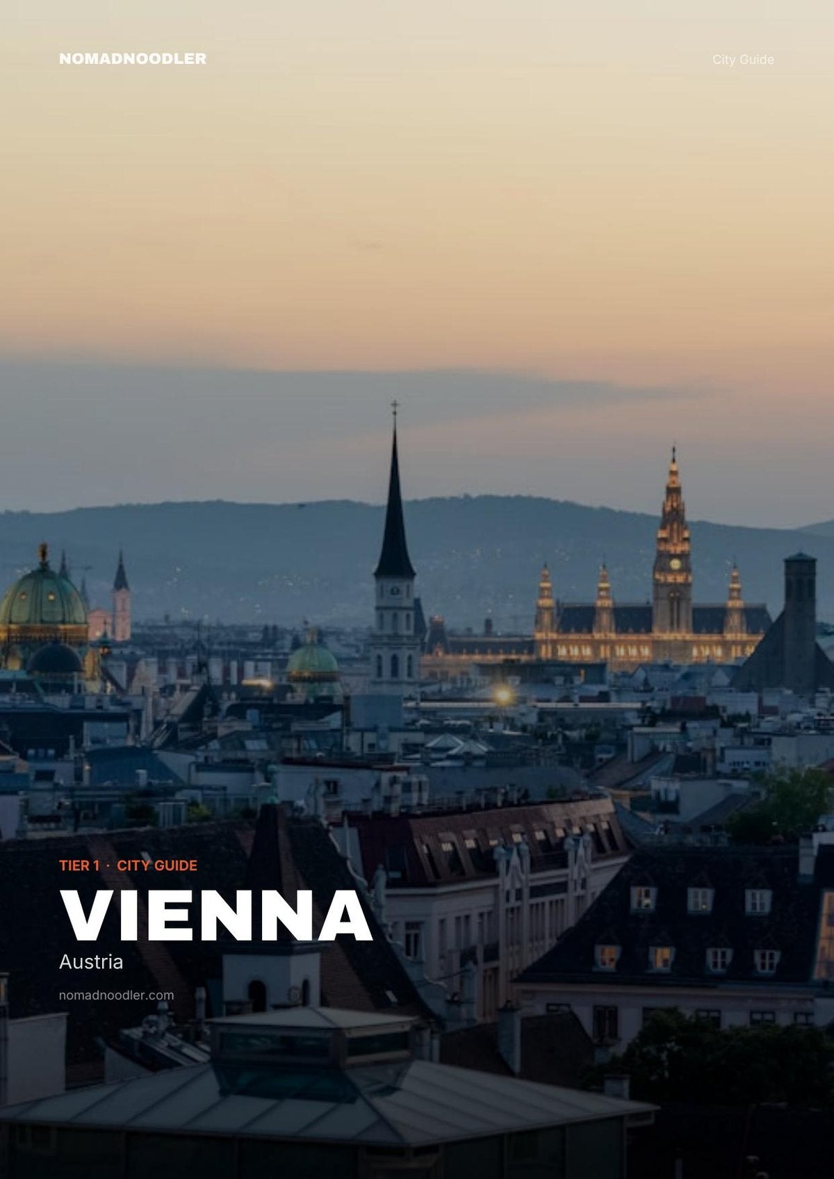 Vienna City Guide cover