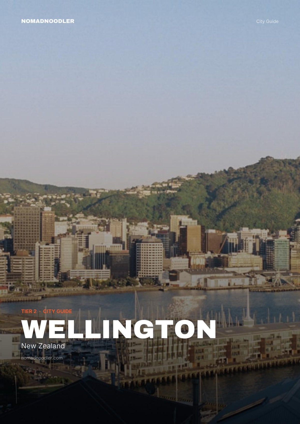 Wellington City Guide cover