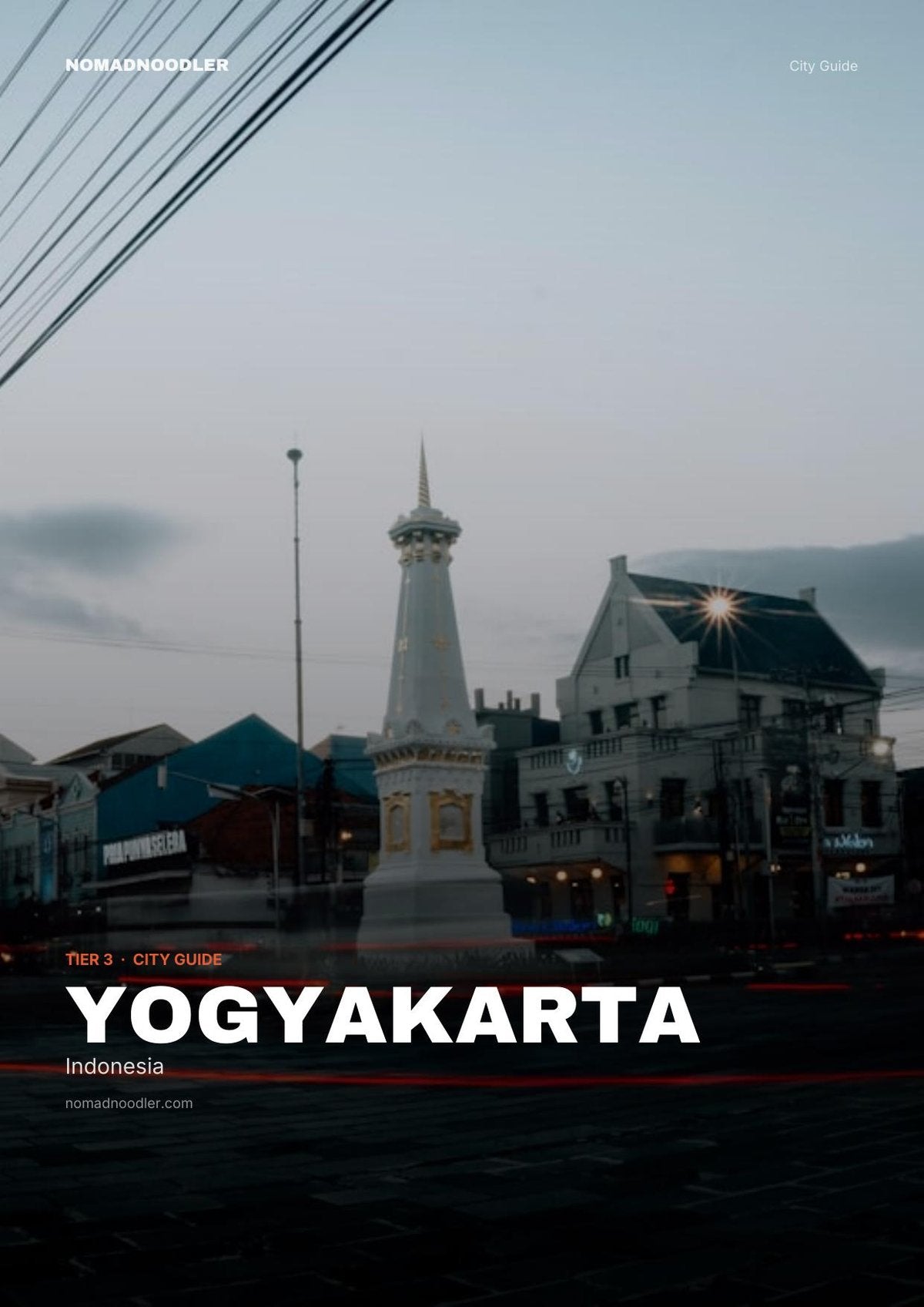 Yogyakarta City Guide cover